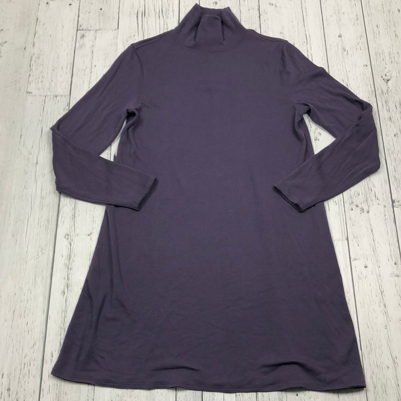 Kit Ace Purple Mock Neck Dress - Hers M