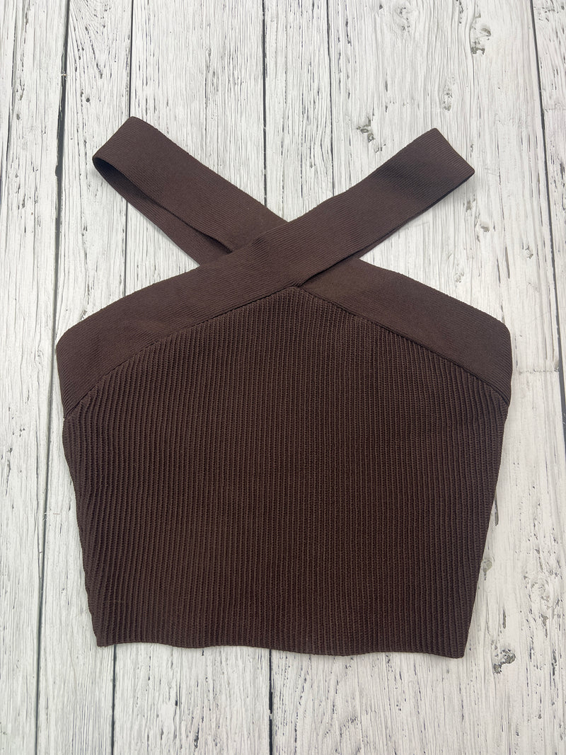 Babaton Aritzia brown tank top - Hers S