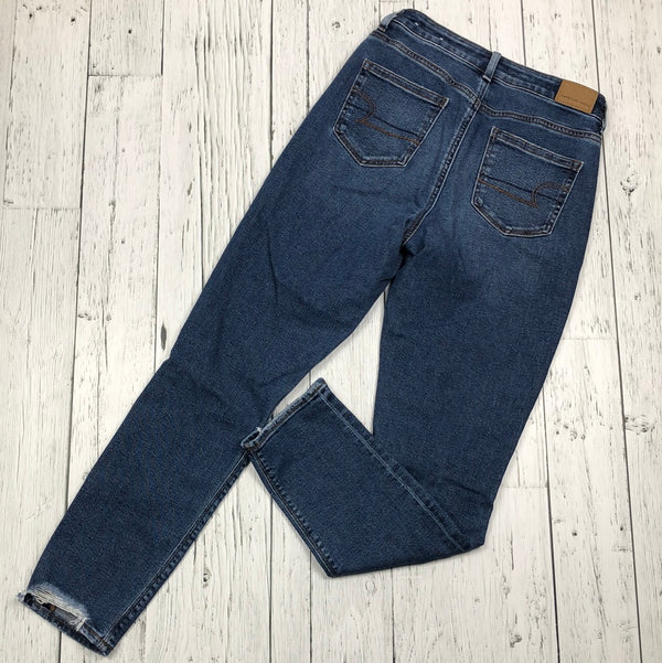 American eagle distressed blue jeans - Hers XXS/00