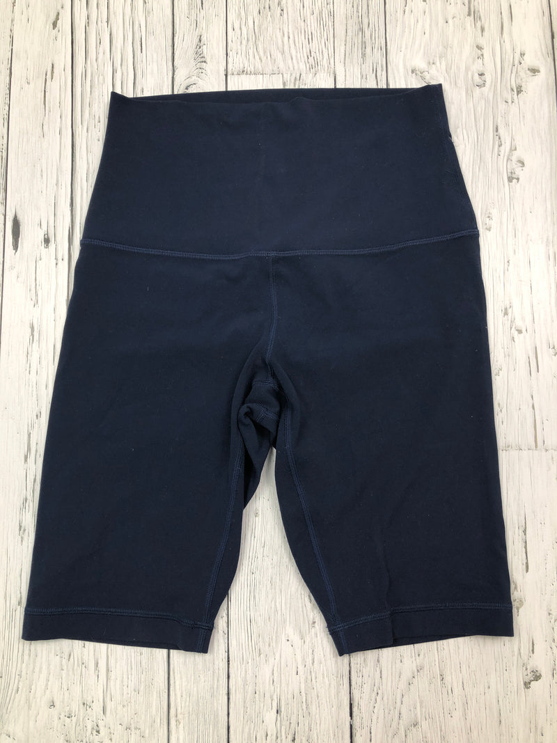 lululemon navy biker shorts - Hers M/8