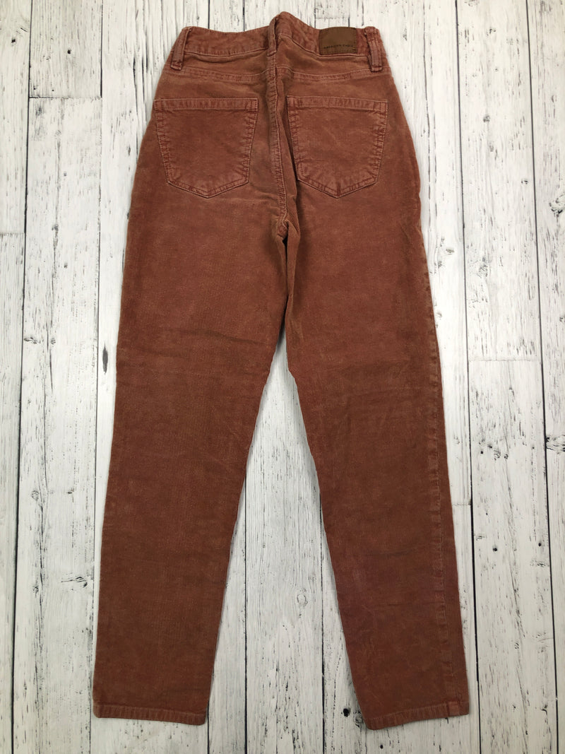 American Eagle orange mom straight jean - Hers XS/00