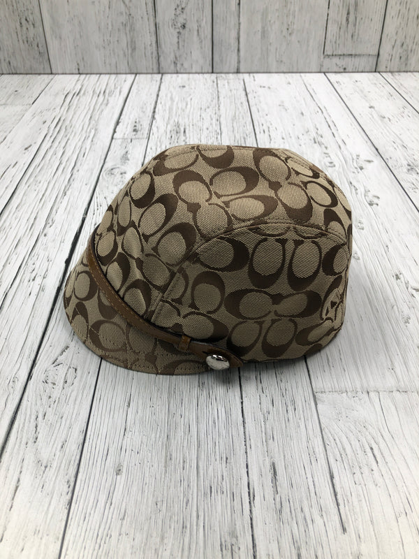 Coach brown patterned hat - Hers