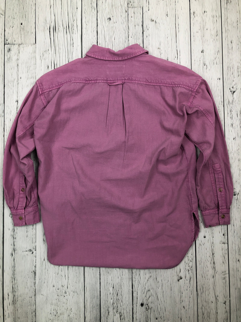 Pilcro pink flannel - Hers XXS