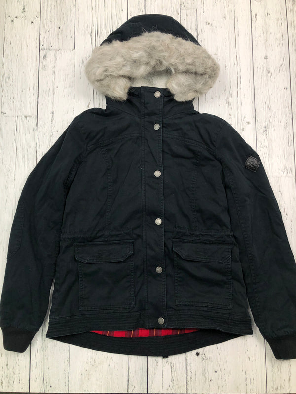 Hollister black jacket - Hers L