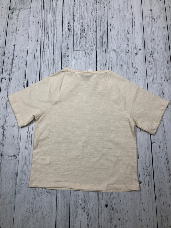 Zara pale yellow shirt - Girl 8/9