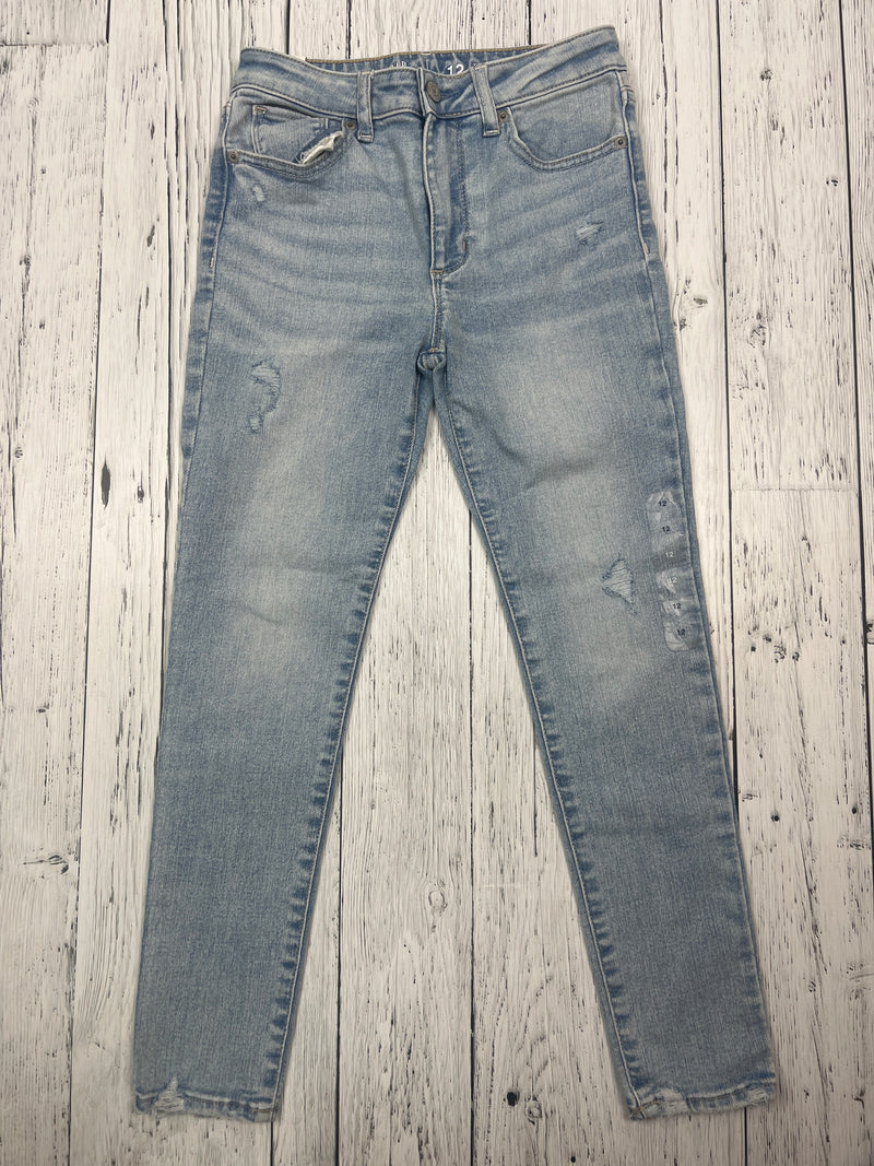 Gap blue jegging ankle high rise jeans - Girls 12