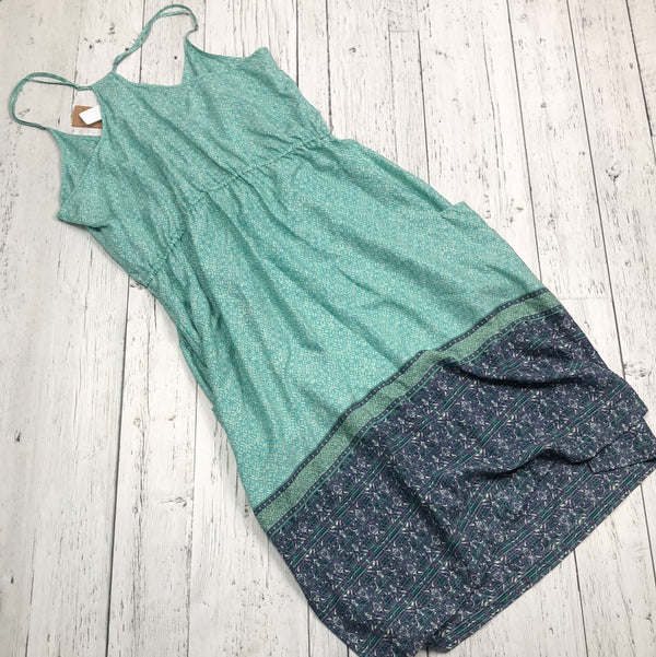 Patagonia green purple patterned dress - Hers L