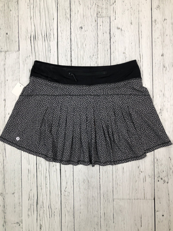 lululemon grey athletic skirt