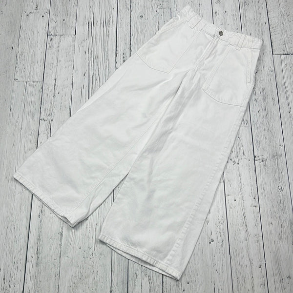 Zara white wide legged pants - Girls 13-14