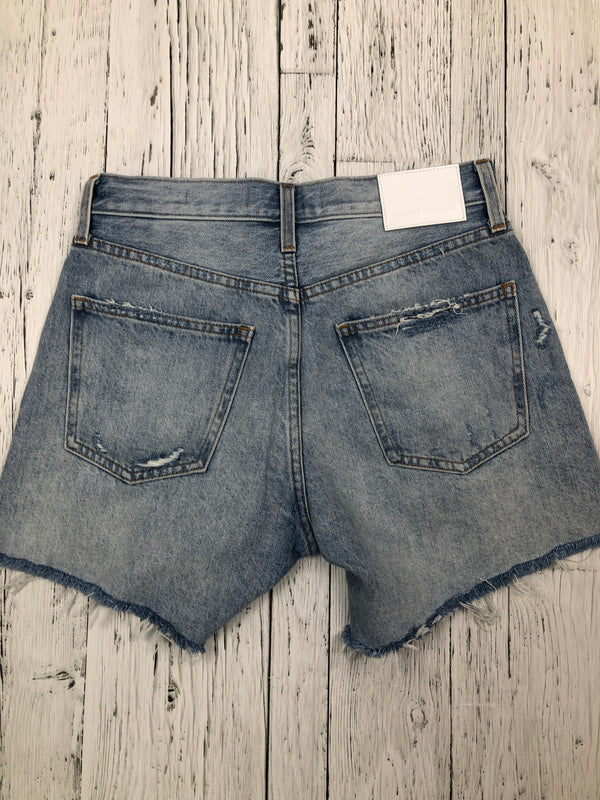 Denim Forum Aritzia the ex bf high rise thigh short - Hers XS/24