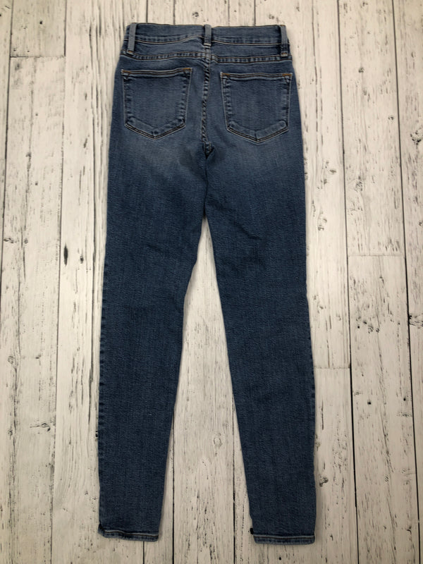 Frame high skinny legged blue jeans - Hers XXS/24