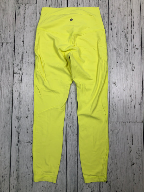 lululemon yellow leggings - Hers S/6