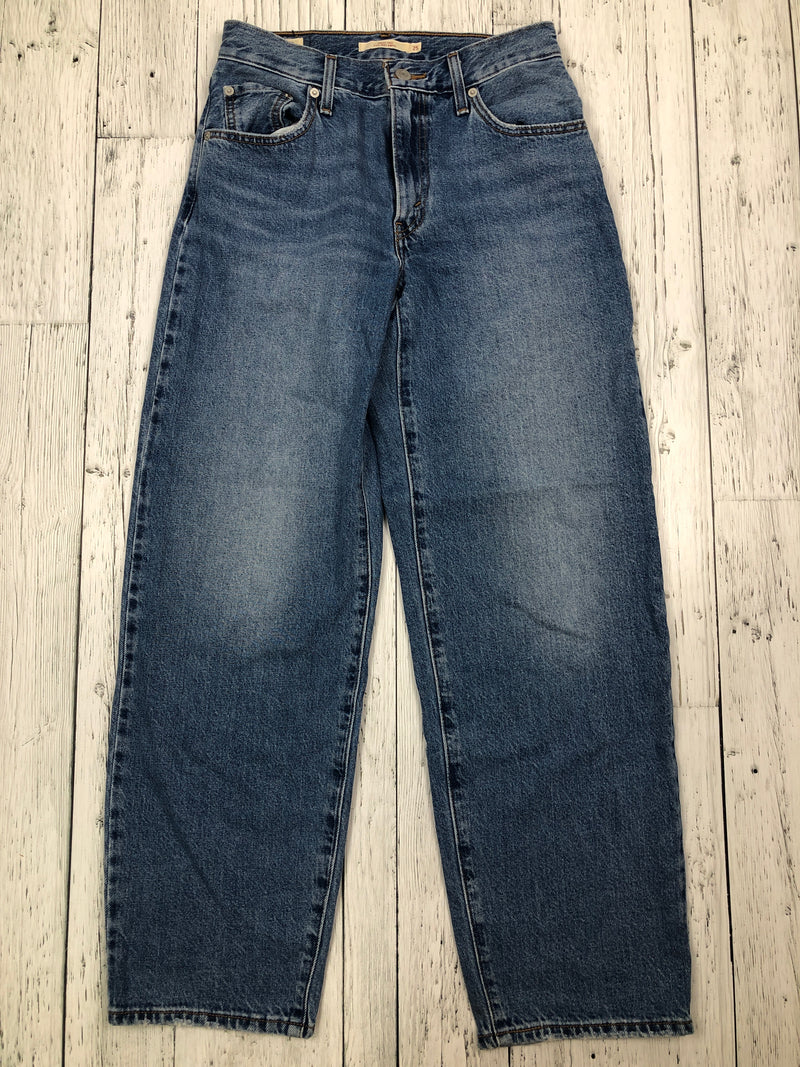 Levi’s baggy dad blue jeans - Hers XS/25