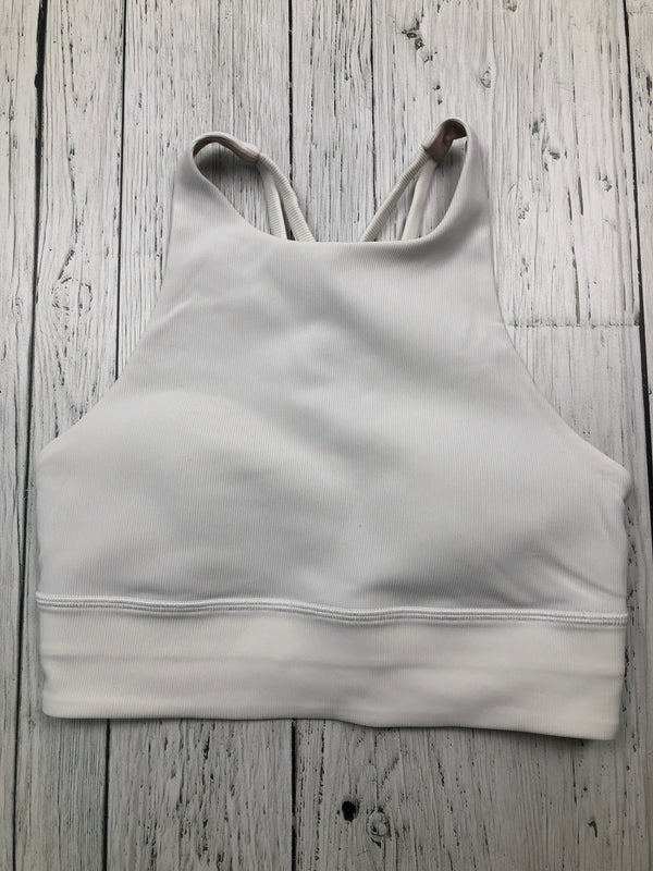 lululemon white sports bra - Hers S/6