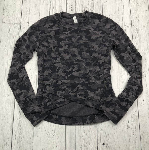 lululemon black patterned shirt - Hers M /8