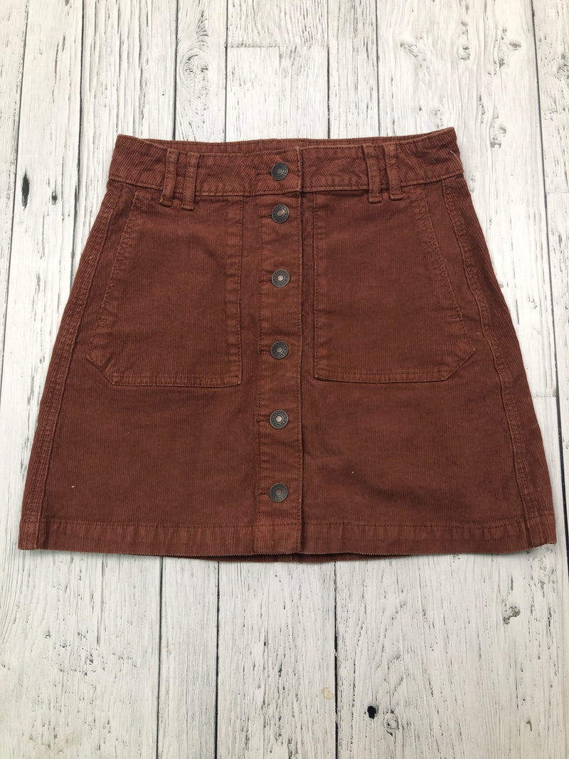 American Eagle brown skirt - Hers XXS/00