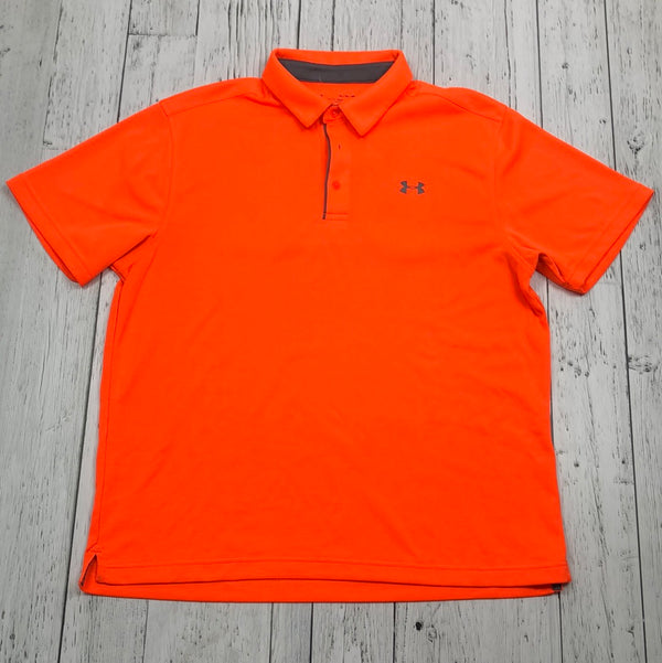 Under Armour orange golf shirt - His XL