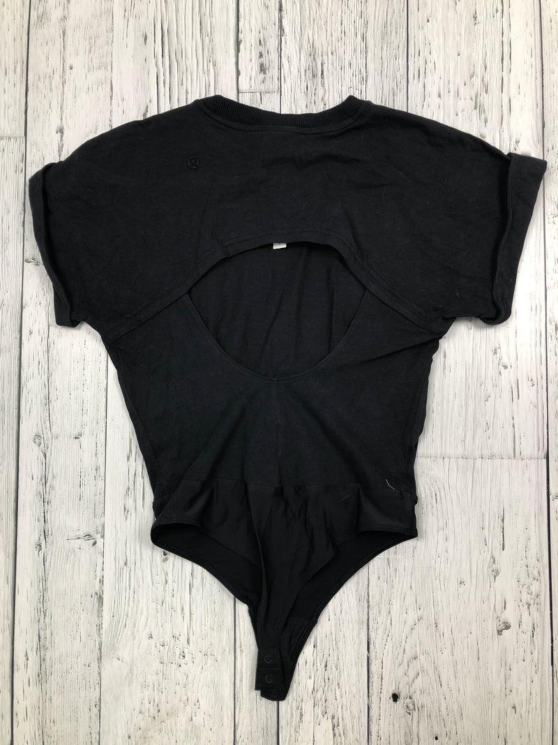 lululemon black bodysuit - Hers S