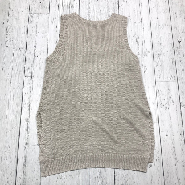 Jigsaw beige tank top - Hers M