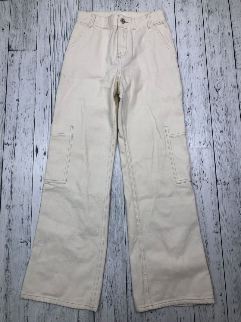 H&M white wide legged jeans - Hers XS/2