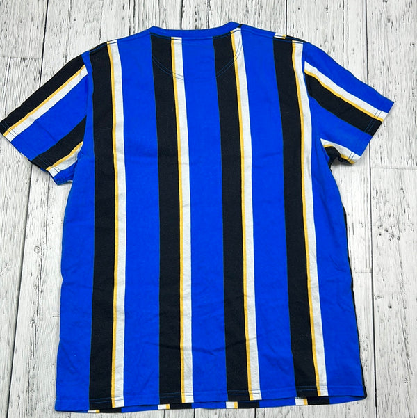 Hollister blue stripe t shirt - His L