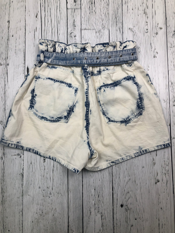 Allsaints blue white denim shorts - Hers L/31