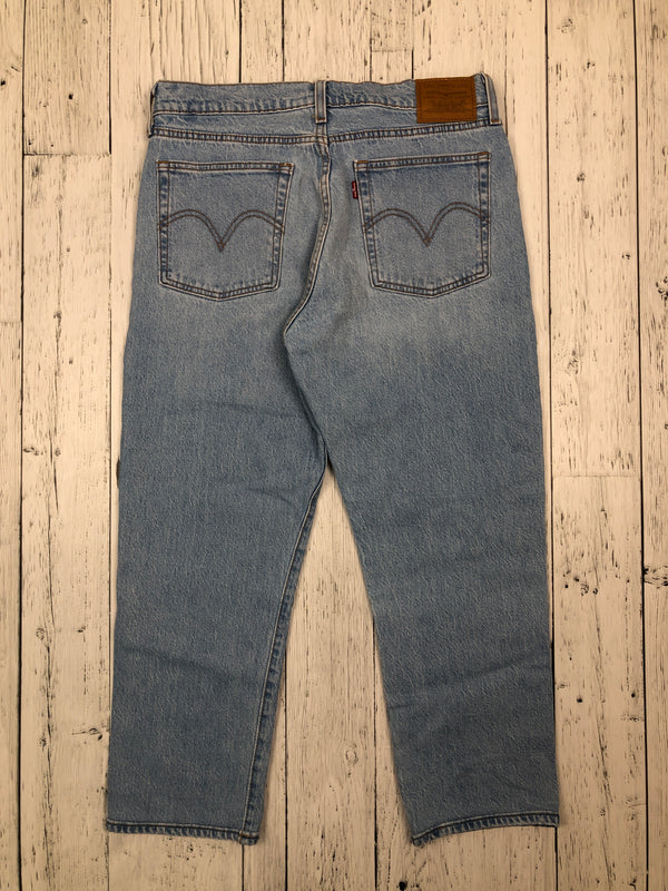 Levi’s blue wedgie straight jeans - Hers M/30
