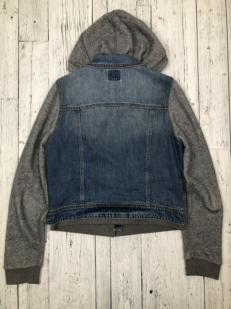 American Eagle blue jean sweater jacket - Hers L