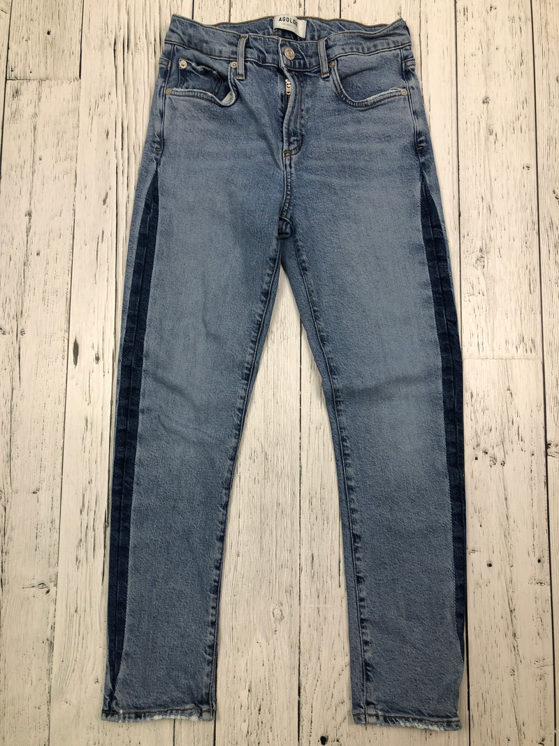 Agolde straight blue jeans - Hers XS/26