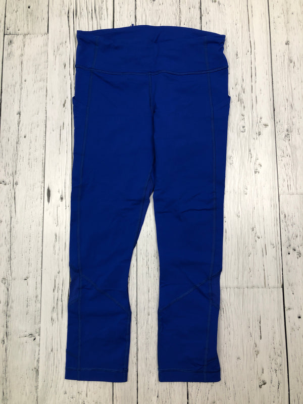 lululemon blue capris - Hers S/6