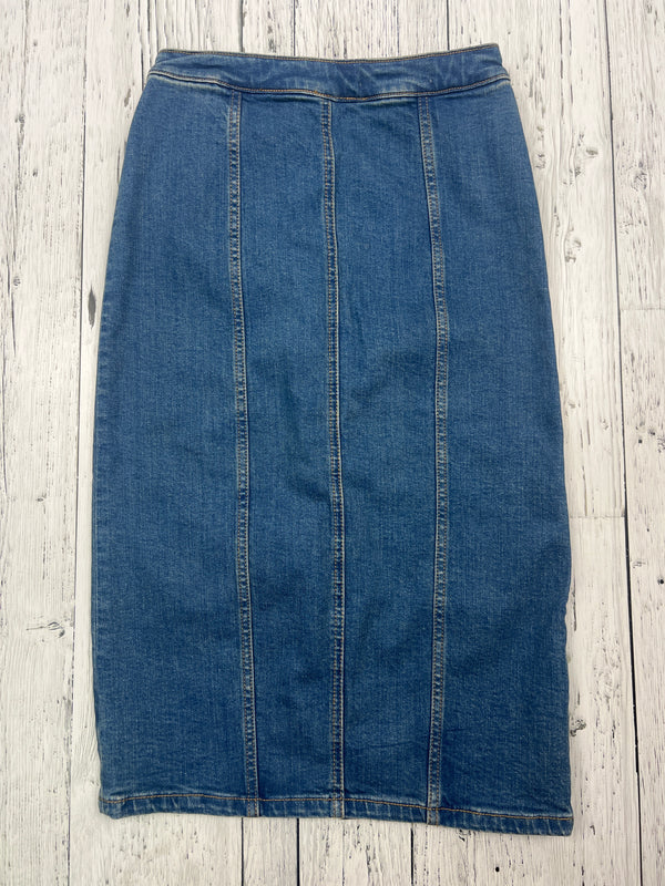 Pilcro by Anthropologie blue denim skirt - Hers XS/0