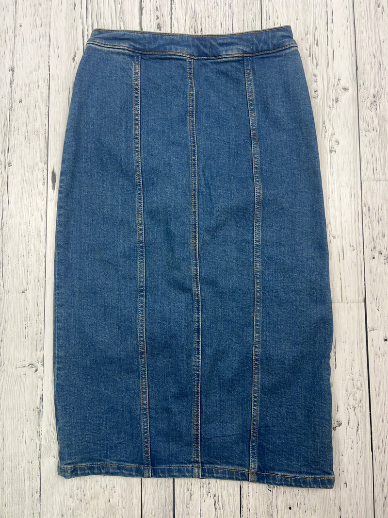 Pilcro by Anthropologie blue denim skirt - Hers XS/0