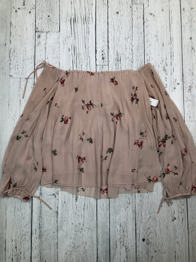 Wilfred Aritzia pink patterned shirt - Hers L