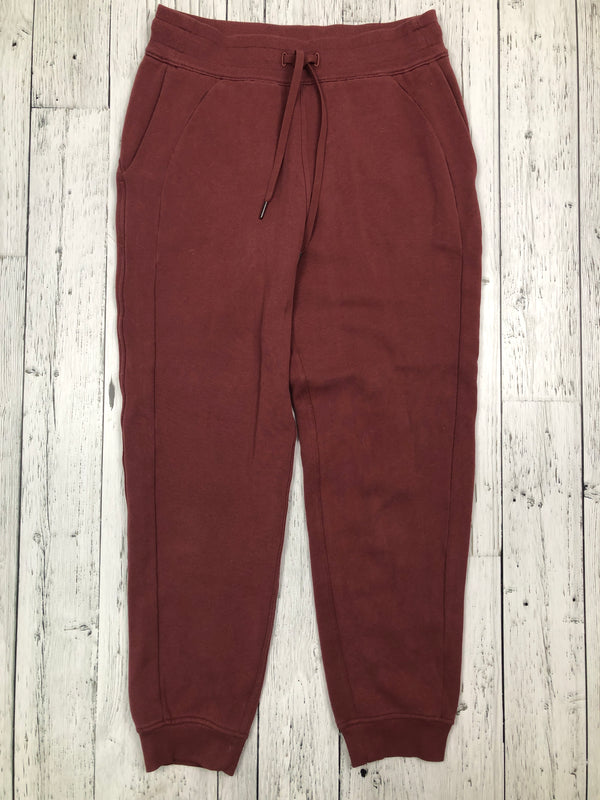 lululemon burgundy sweatpants - Hers S/6