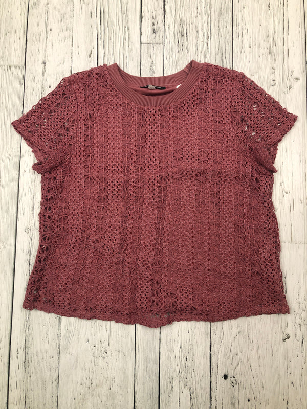 Cable&gauge dusty pink patterned t-shirt - Hers M