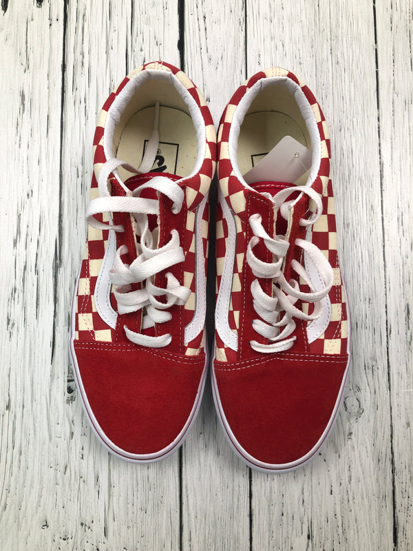 Vans checkered red and white - Hers 7.5