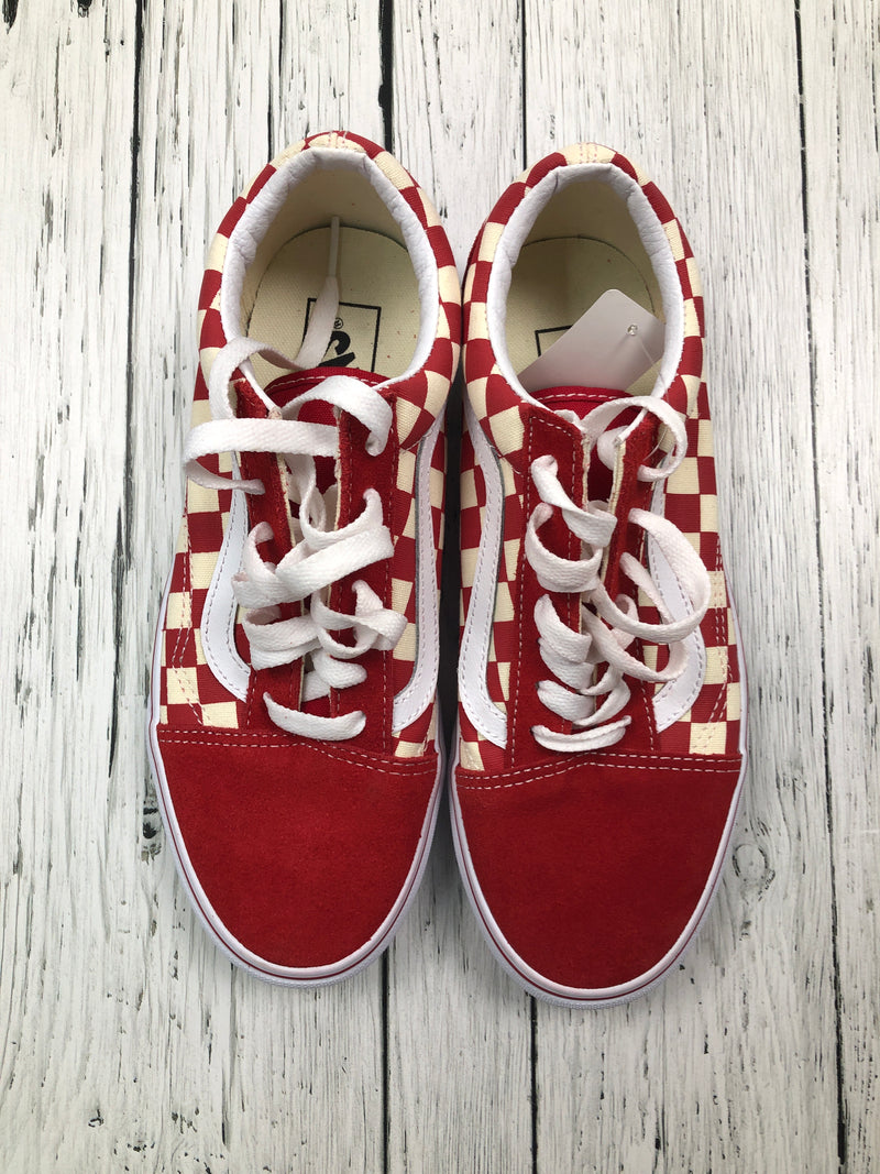 Vans checkered red and white - Hers 7.5