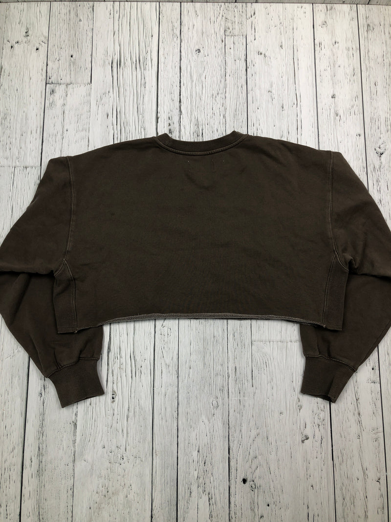 Tna Aritzia brown cropped sweatshirt - Hers XS/2