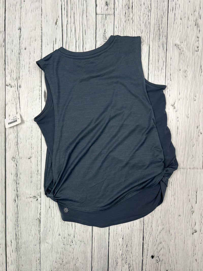 Athlete Girl double Dutch tank blue - Girls 12