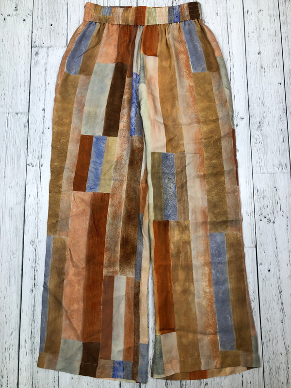 Wilfred Aritzia orange patterned pants - Hers S