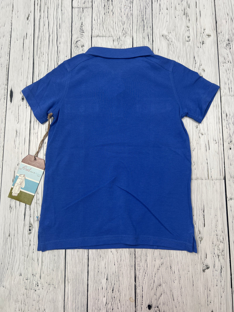 Fore!! blue collared shirt - Boys 5