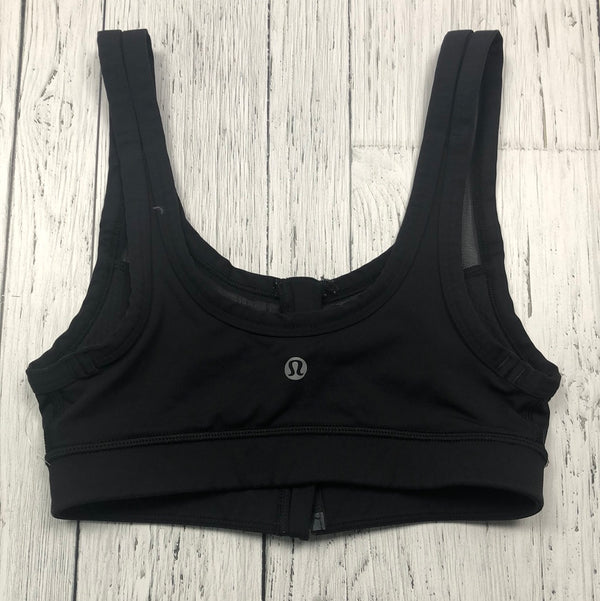 lululemon black sports bra - Hers 2/XS