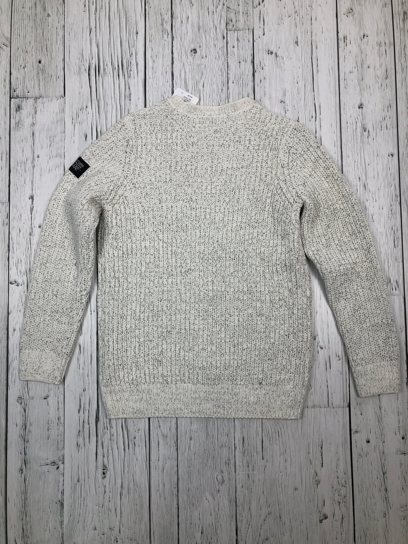 F&F white knitted sweater - Boys 8-9