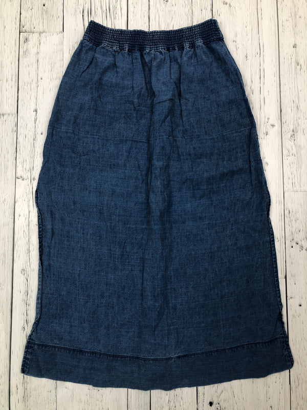 Wilfred Aritzia long blue jean skirt - Hers XS