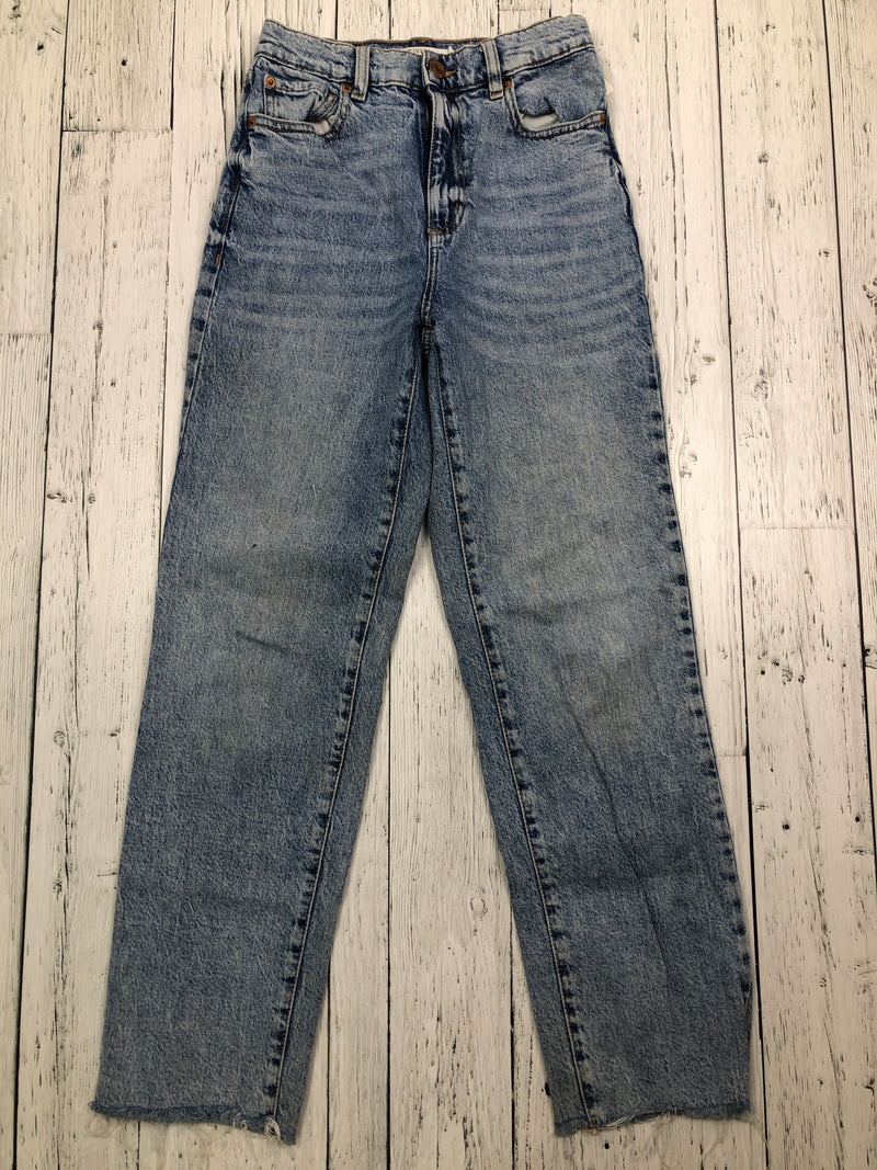 Garage blue vintage straight jeans - Hers XS/25