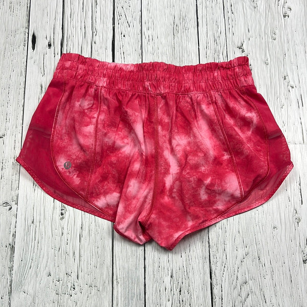 lululemon pink patterned shorts - Hers S/4