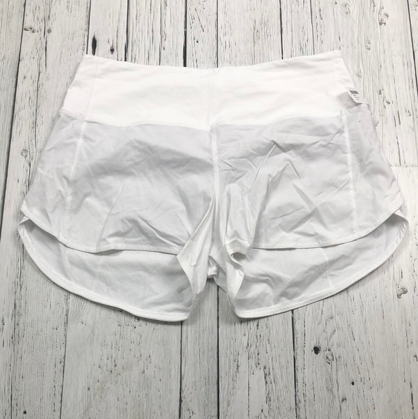 lululemon white shorts - Hers M/10