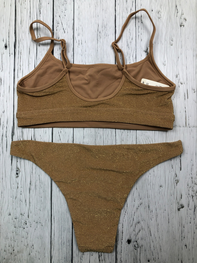 Aerie gold bikini - Hers L