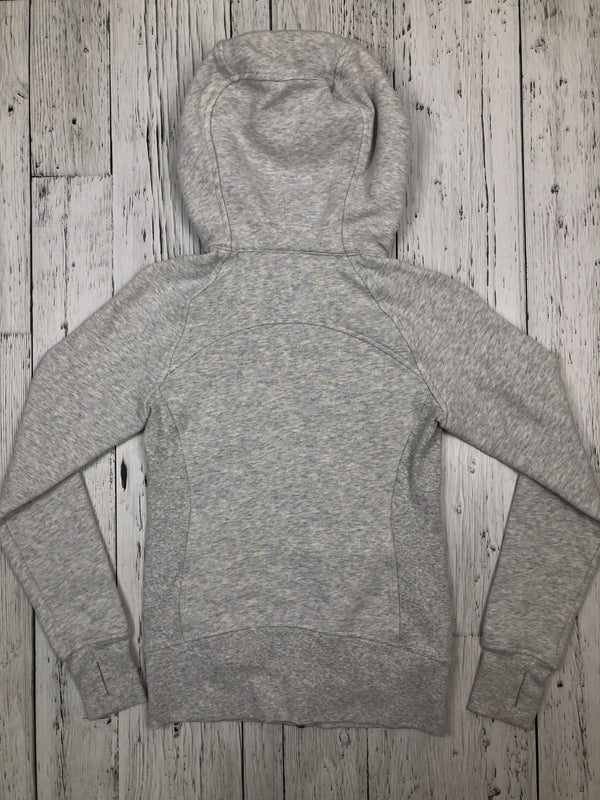 lululemon light grey zip up hoodie - Hers XS/2