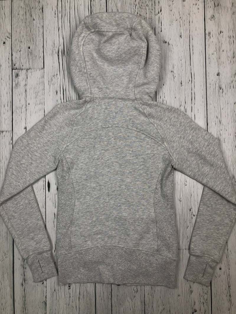 lululemon light grey zip up hoodie - Hers XS/2
